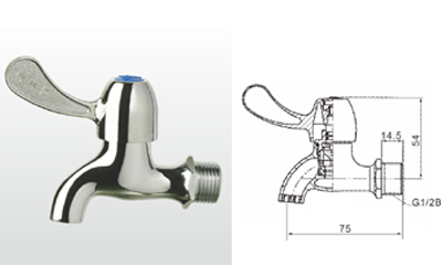 151CP3TP 黄铜陶瓷芯水嘴
