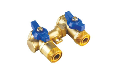 黄铜双路四通阀