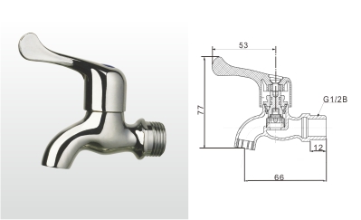 151CP3TP 黄铜陶瓷芯水嘴