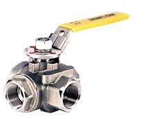 1000WOG三通不锈钢球阀